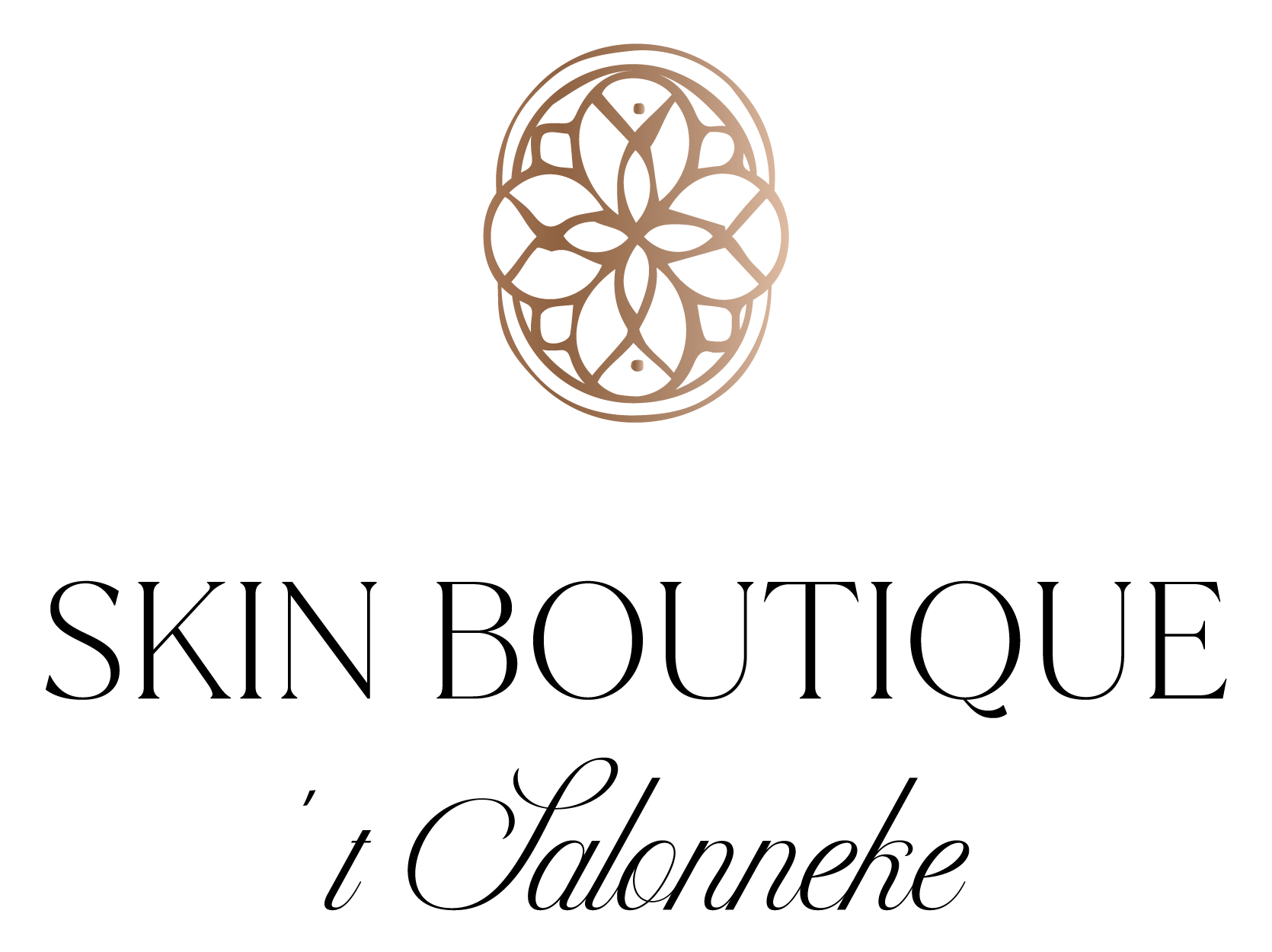 Logo 't Salonneke skin boutique